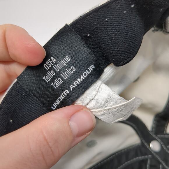 Under Armour Snapback Cap Multi One Size Adjustable Embroidered Camo 6 Panel - Picture 9 of 9